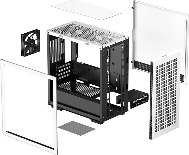 Kasë DEEPCOOL CH370 WH e bardhë