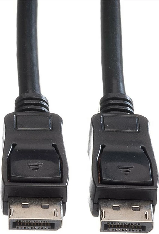 Kabllo DisplayPort VALUE DP KABELDP10M, 10 m, DP 1.2, 4K 60Hz, e zezë