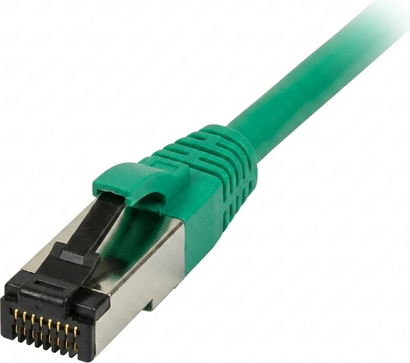Kabllo rrjeti Synergy21 CAT8.1 RJ45, 1m, 2000MHz, S/FTP, gjelbër
