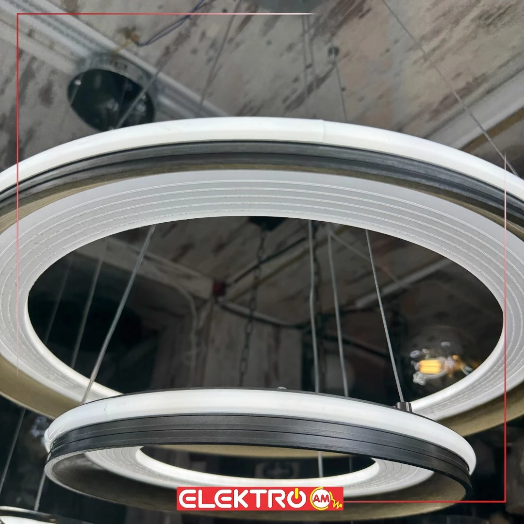 Abazhur LED i varur 2457 GR+GD