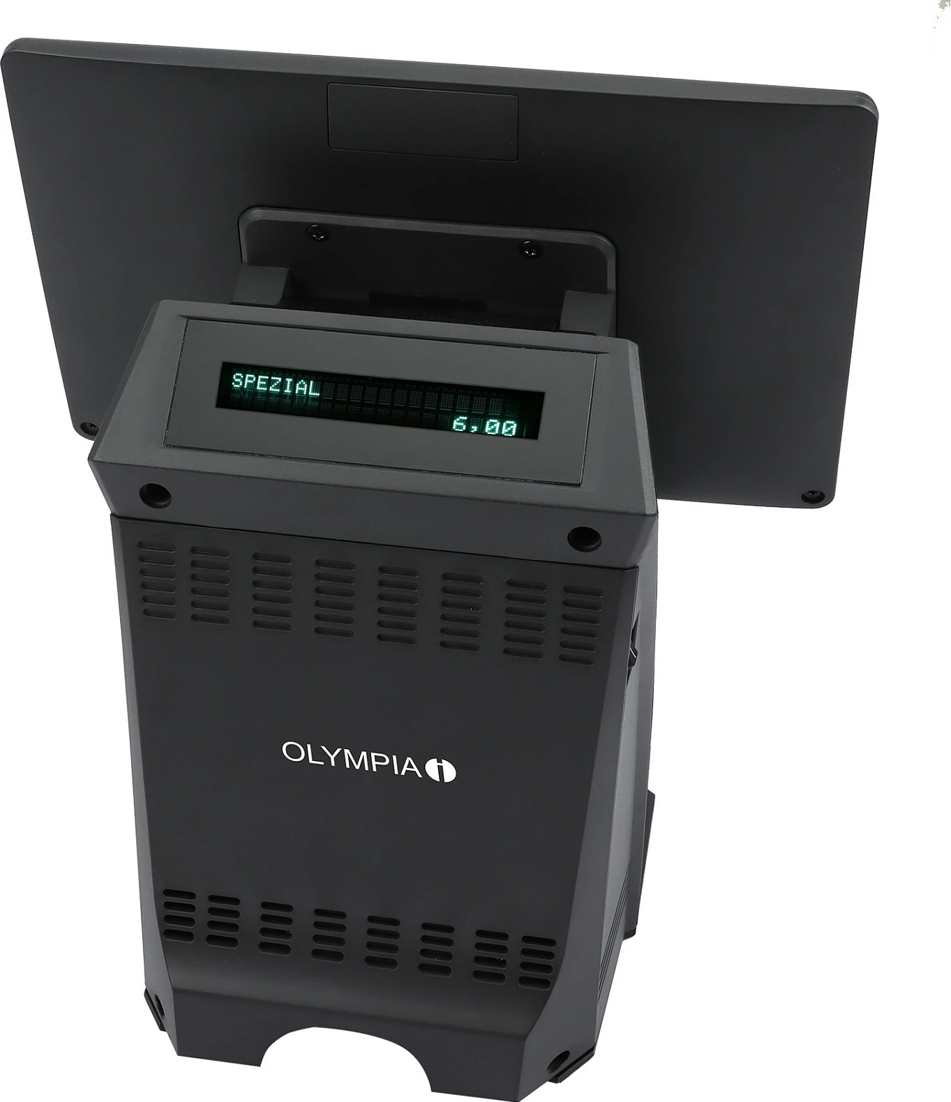 Kasa regjistruese Olympia T210 TOUCH, 10" touchscreen, Android 11, printer termik 8 cm, e zezë