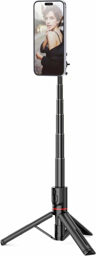 Selfie stick me tripod Tech-Protect L06S, Bluetooth, MagSafe, 82cm, i zi