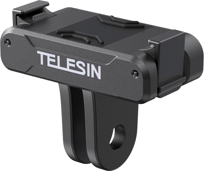 Mbajtës magnetik i dyfishtë për kamerë aksioni, Telesin, S7-JBK-23-TDJ, për DJI Osmo 360/Action, Snap Lock, 18 g