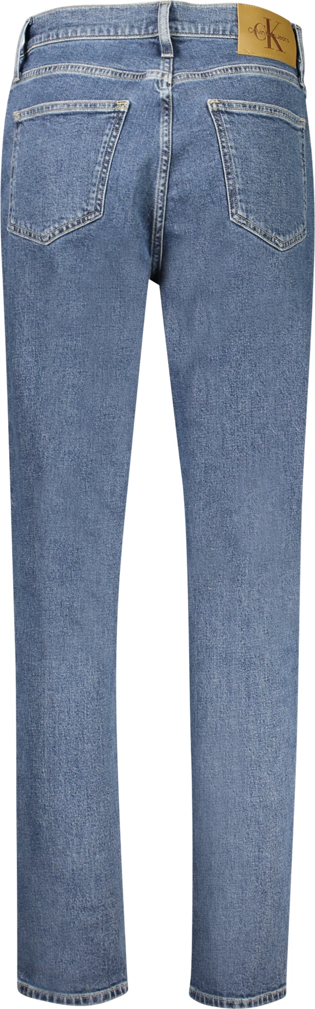 Xhinse për femra Calvin Klein mom jeans, blu [Madhësia: W25 L30]