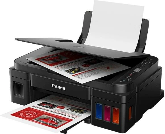 Printer Canon PIXMA G3410, Inkjet, Wi-Fi, E zezë