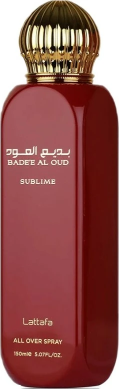 Spray trupor i parfumuar Lattafa Bade'e Al Oud Sublime, 150ml