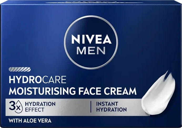 Krem fytyre hidratues për meshkuj Nivea Hydrocare 50ml