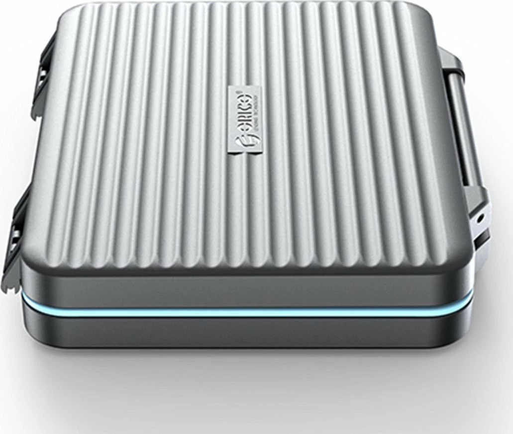 Kuti për karta SD/microSD Orico PHCD-3-BK-BP, për 12 SD + 12 microSD, me karabiner, e zezë