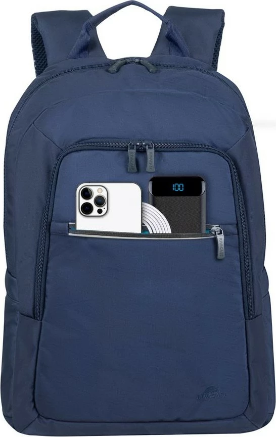 Çantë shpine RIVACASE Alpendorf Eco 7561, për laptop 15.6-16 inç, kaltër e errët