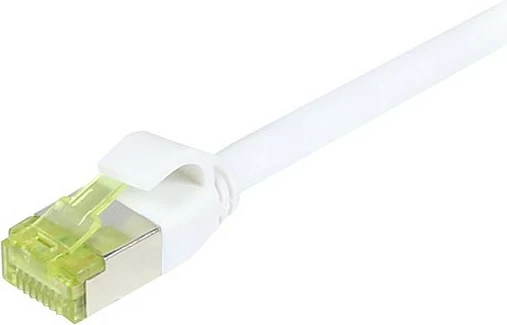 Kablë rrjeti Synergy21 RJ45 CAT6A, 10m, 500MHz, S/FTP slim, e bardhë