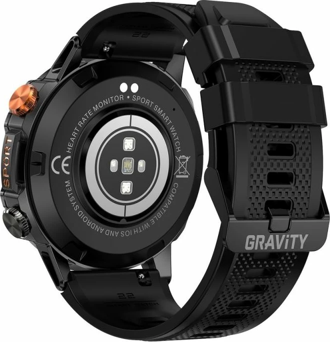 Smartwatch Gravity GT20-7, i zi, 2 rripa