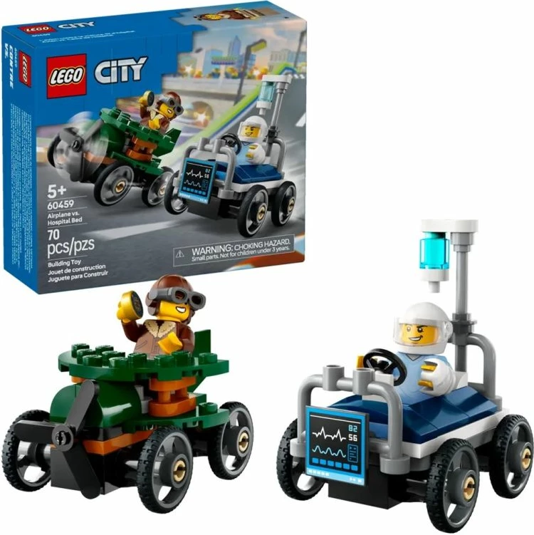 Set ndërtimi LEGO City 60459, 70 pjesë, multikolor
