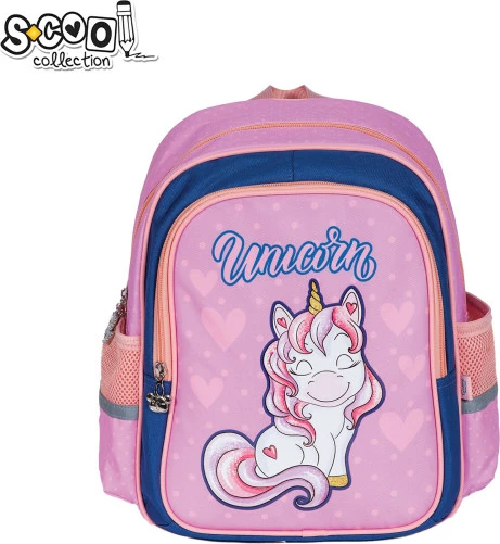 OSH CANTE PER PARASHKOLLOR UNICORN 33X27X15CM SC2477
