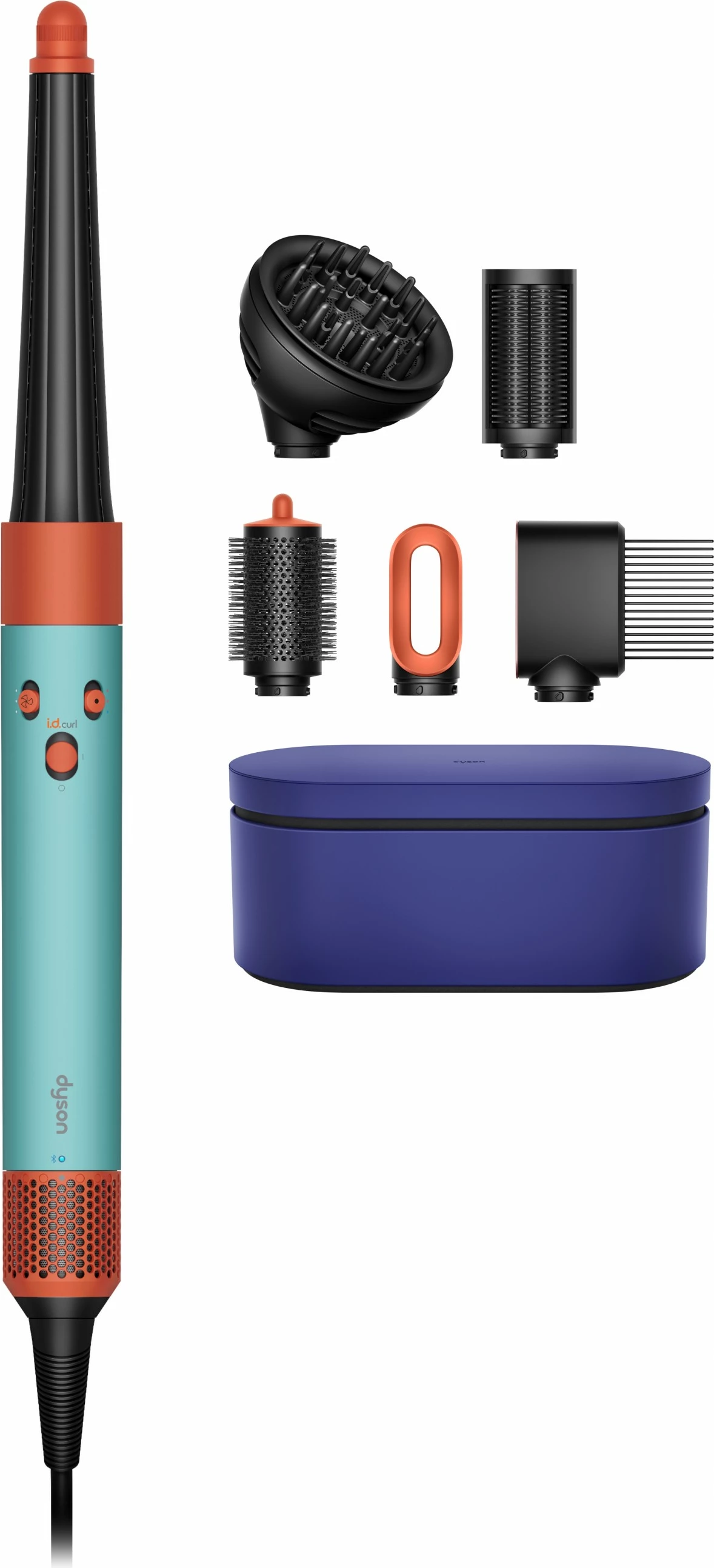 Multistyler Dyson Airwrap HS08 ID Complete Long, 6 aksesorë, 1300W, patina/topaz/jeshile