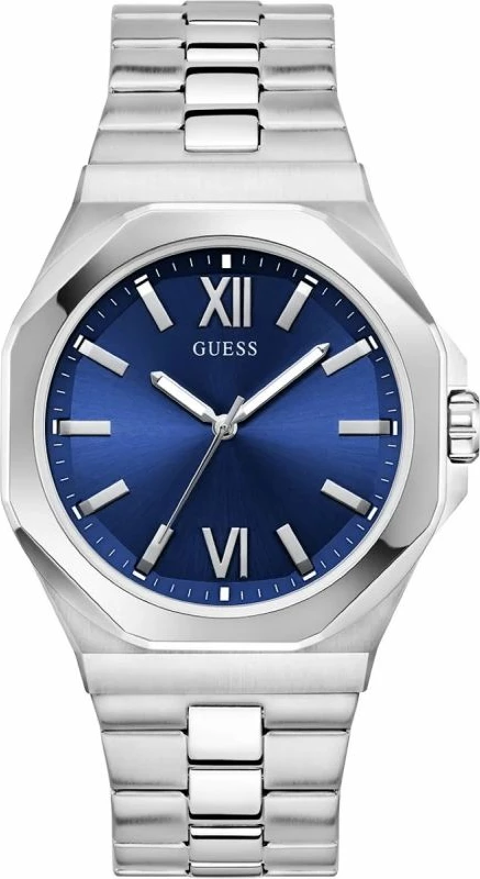 Orë dore për meshkuj Guess, argjendtë