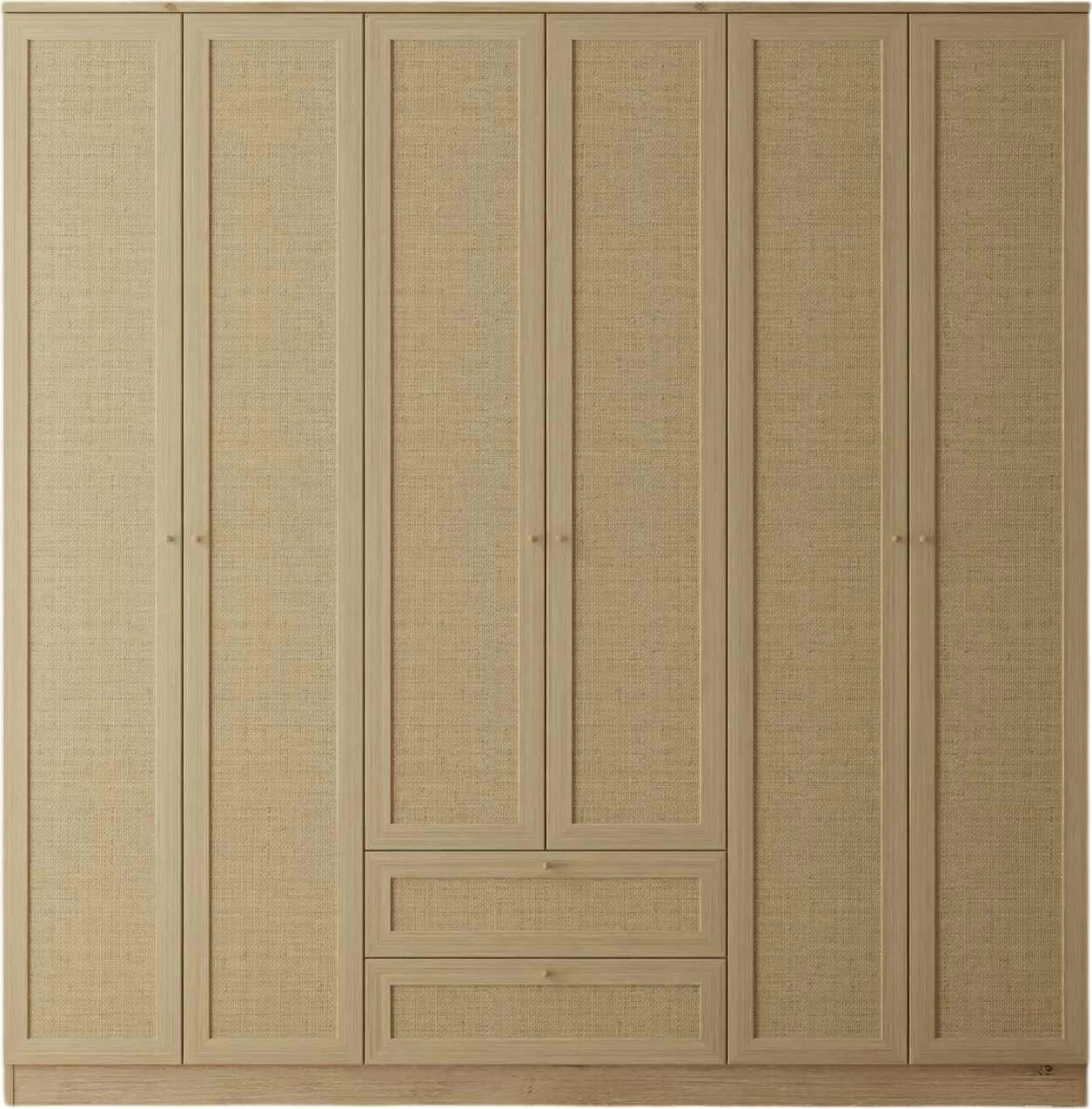 Dollap rrobash, ngjyrë bezhë, Skye Decor, Baru 6 210