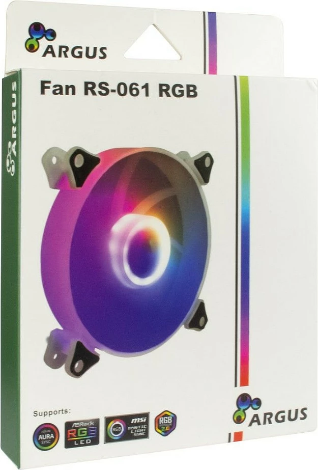 Ventilator kasë Inter-Tech ARGUS RS-061, 120x120x25mm, RGB