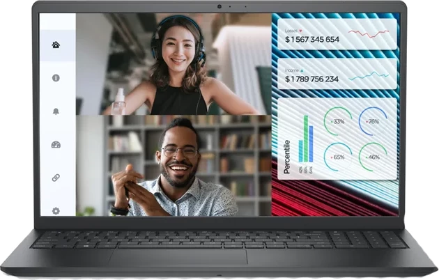 Laptop DELL NB Vostro 3530, 15.6", Intel Core i5-1334U, 16GB RAM, 512GB SSD, i hirtë