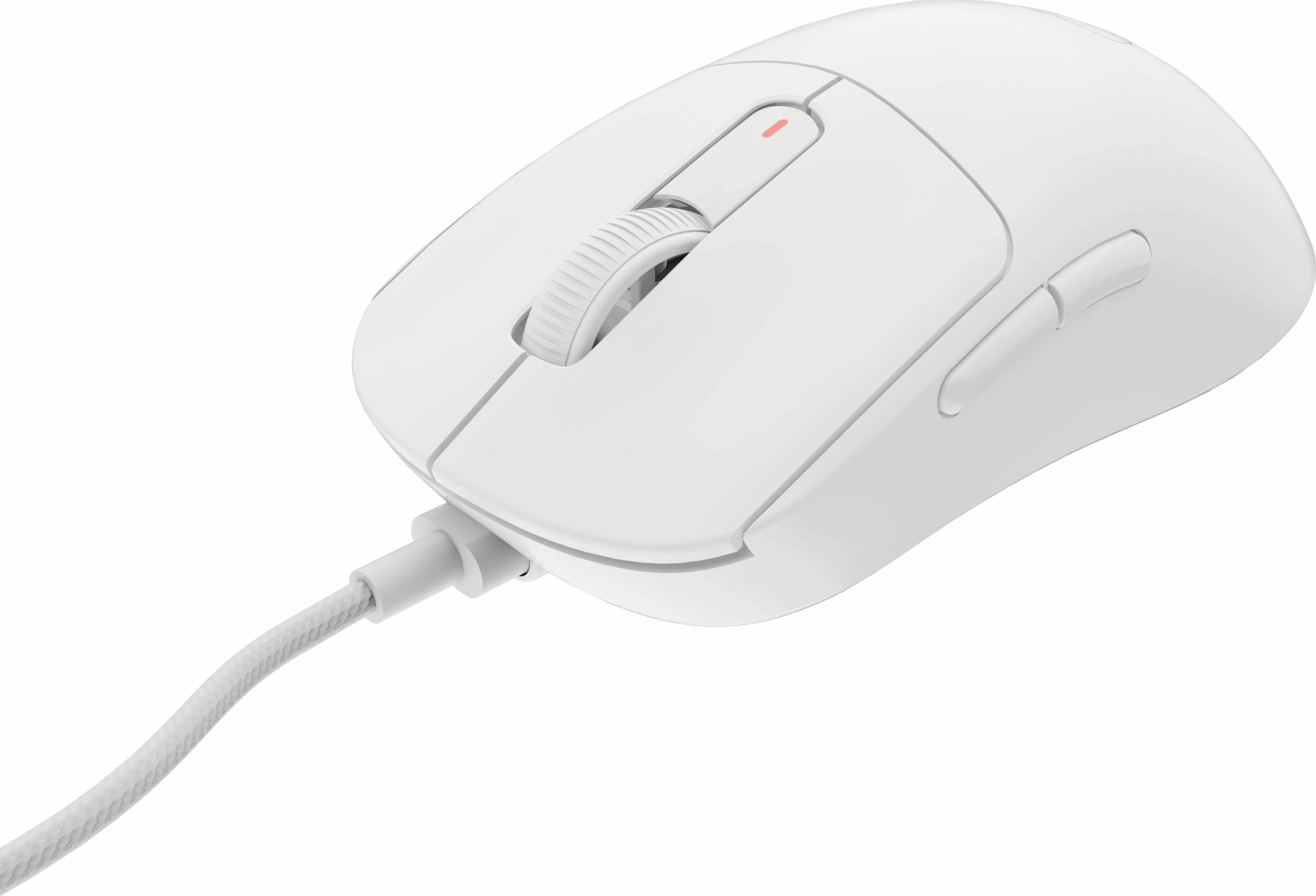 Maus gaming Fury Tanto T4 NFU-2200 me kabllo USB, 12000 DPI, 7 butona, 46 g, i bardhë