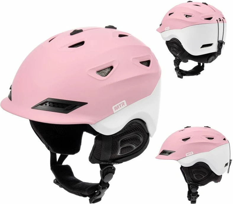 Helmetë skijimi Meteor femra, rozë [Madhësia: Standarde]