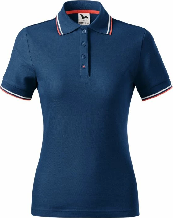 Polo maicë Malfini për femra, blu