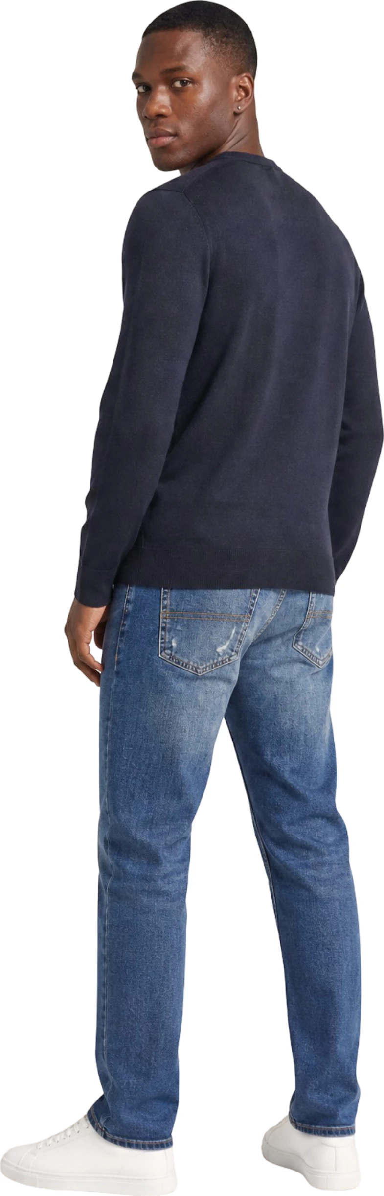 Xhemper për meshkuj Calvin Klein K10K109474, kaltër e errët [Madhësia: S]