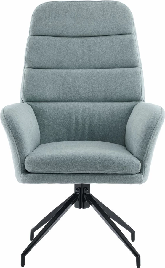 Karrige zyre rrotulluese GIRAR, ngjyrë mint, 70x69.5x113 cm