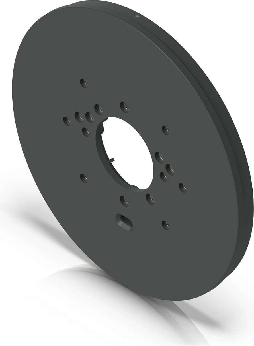 Pllakë montimi Ubiquiti UACC-GB-PLATE-B, 14 cm, e zezë