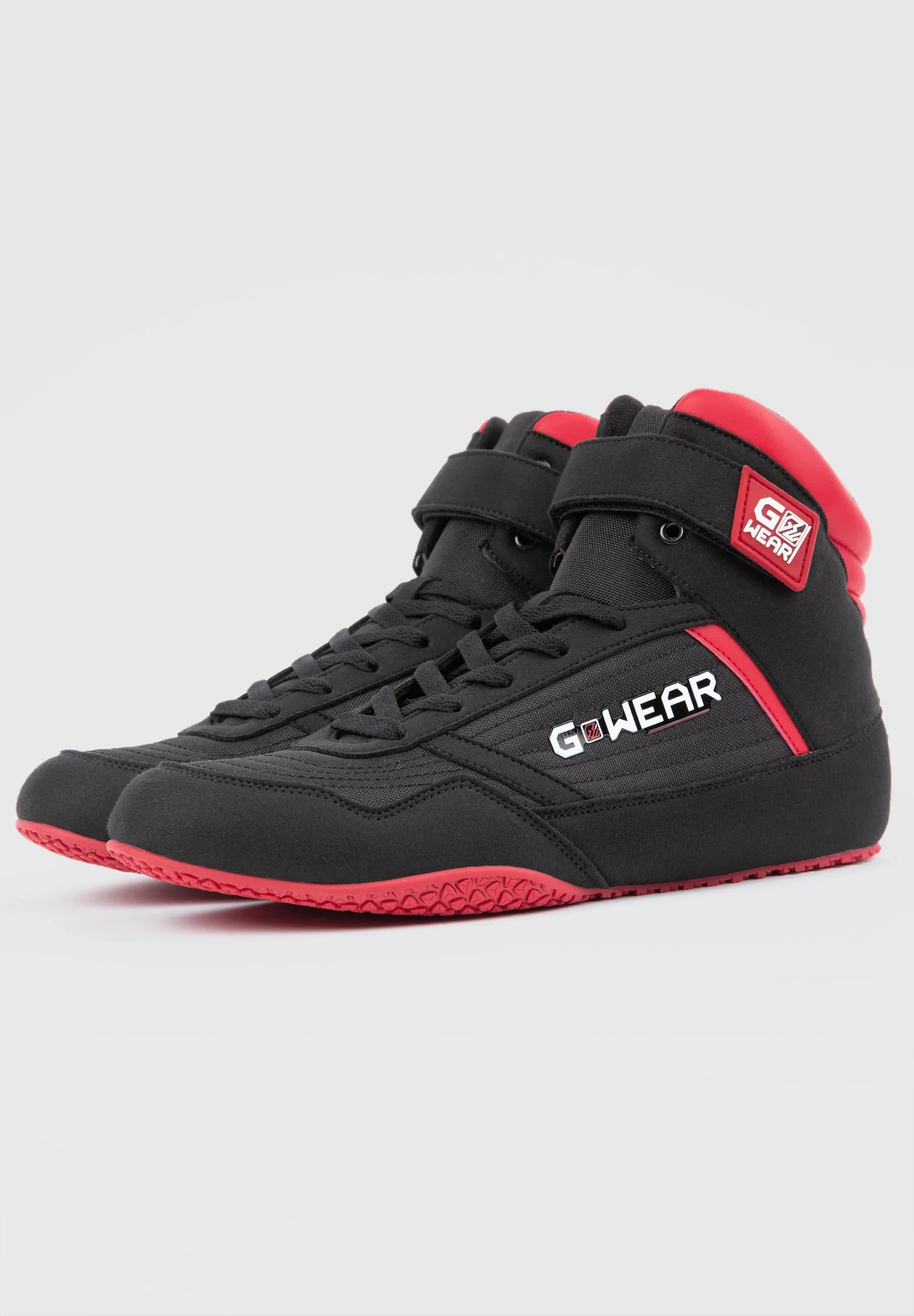 Gwear Classic High Tops - Black/Red [Madhësia: 43]