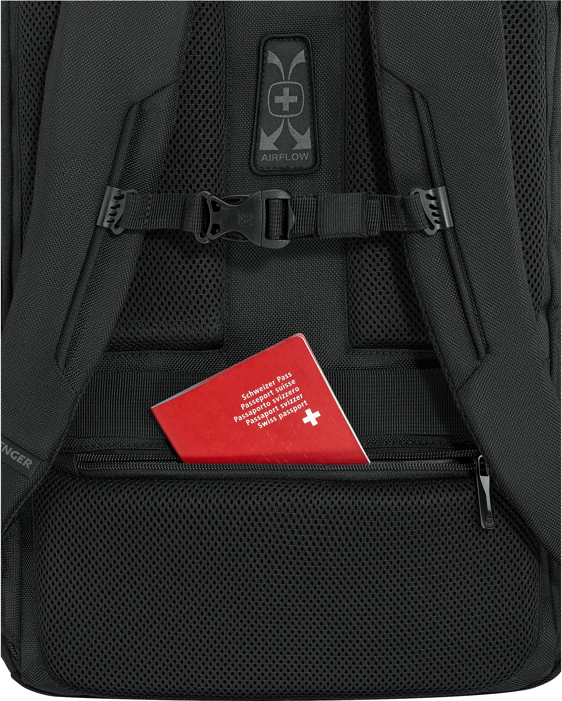 Çantë shpine për laptop Wenger UrbanOne Travel, 15.6", 33L, e zezë