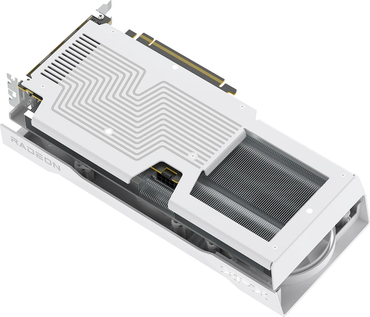 Kartë grafike XFX SWIFT RX 9060XT OC, 16 GB, 3-FAN, e bardhë