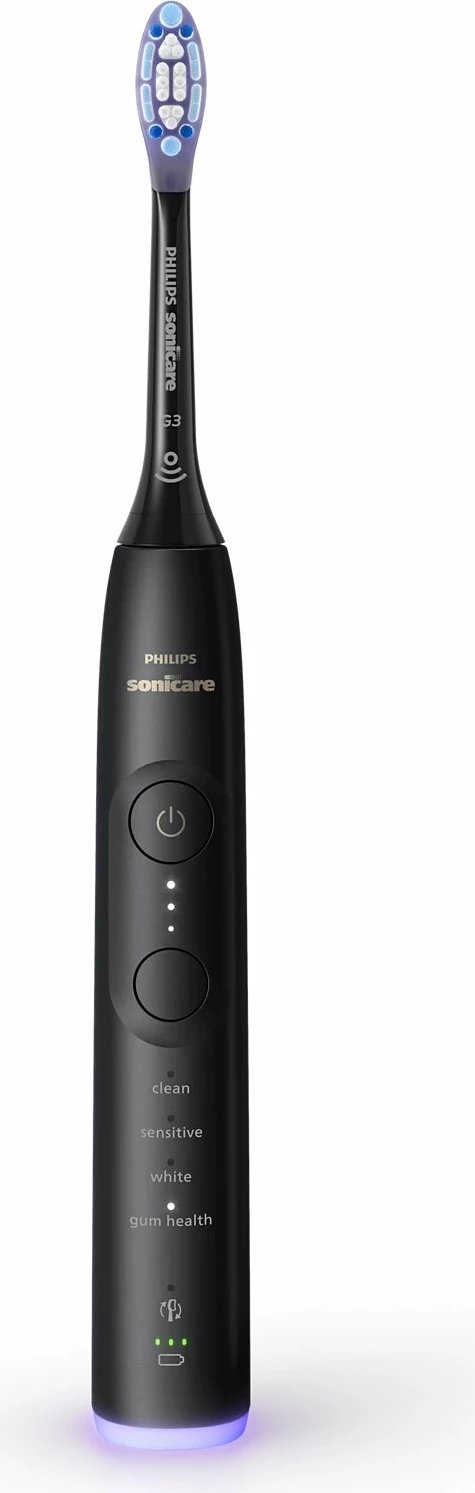 Furçë dhëmbësh elektrike Philips Sonicare 7100 HX7421/01, me sensor presioni, me aplikacion, me këllëf udhëtimi, 1 kokë furçe, e zezë