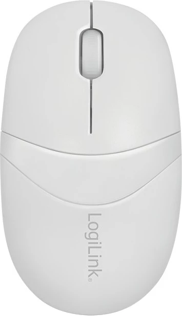 Set maus dhe tastierë wireless LogiLink, full-size, 2.4GHz, USB, bardhë