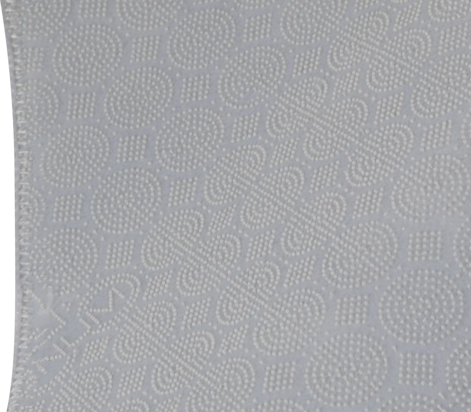 Tapet për banjo, pelush, i bardhë, 80x150cm