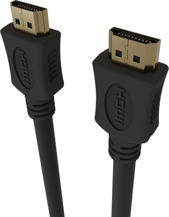 Kabllo HDMI Gembird CC-HDMI4L-0.5M High Speed me Ethernet 0.5 m, e zezë