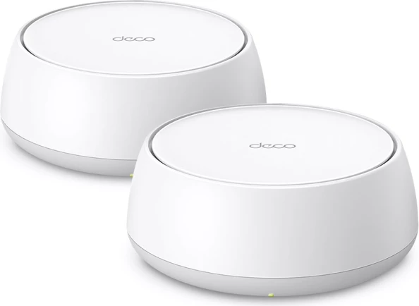 Sistem Mesh Wi‑Fi 7 TP-Link Deco BE25 BE3600, 2× port 2.5GbE, i bardhë, paketë 2 copë
