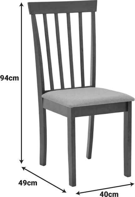 Tavolinë me karrige Mabor-Houston, dru arrë, zgjatshme, 120-150x80x73.8cm