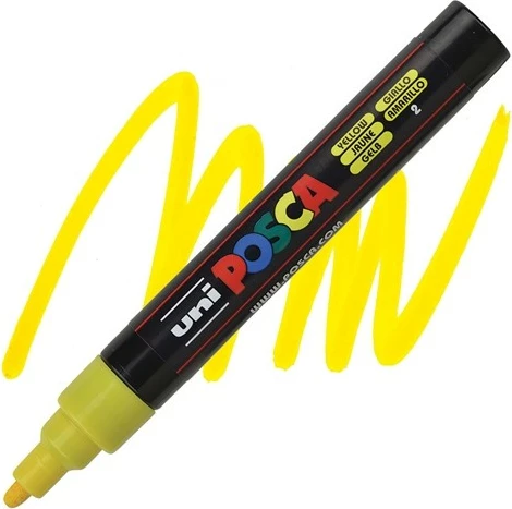 Uni-Marker Pc-5M Posca Yellow