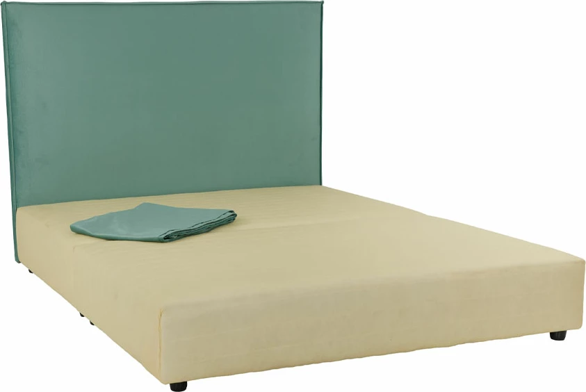 Krevati dopio pa hapësirë për dyshek 160x200cm, ngjyrë mint, TEXAS18, 161x207x122cm