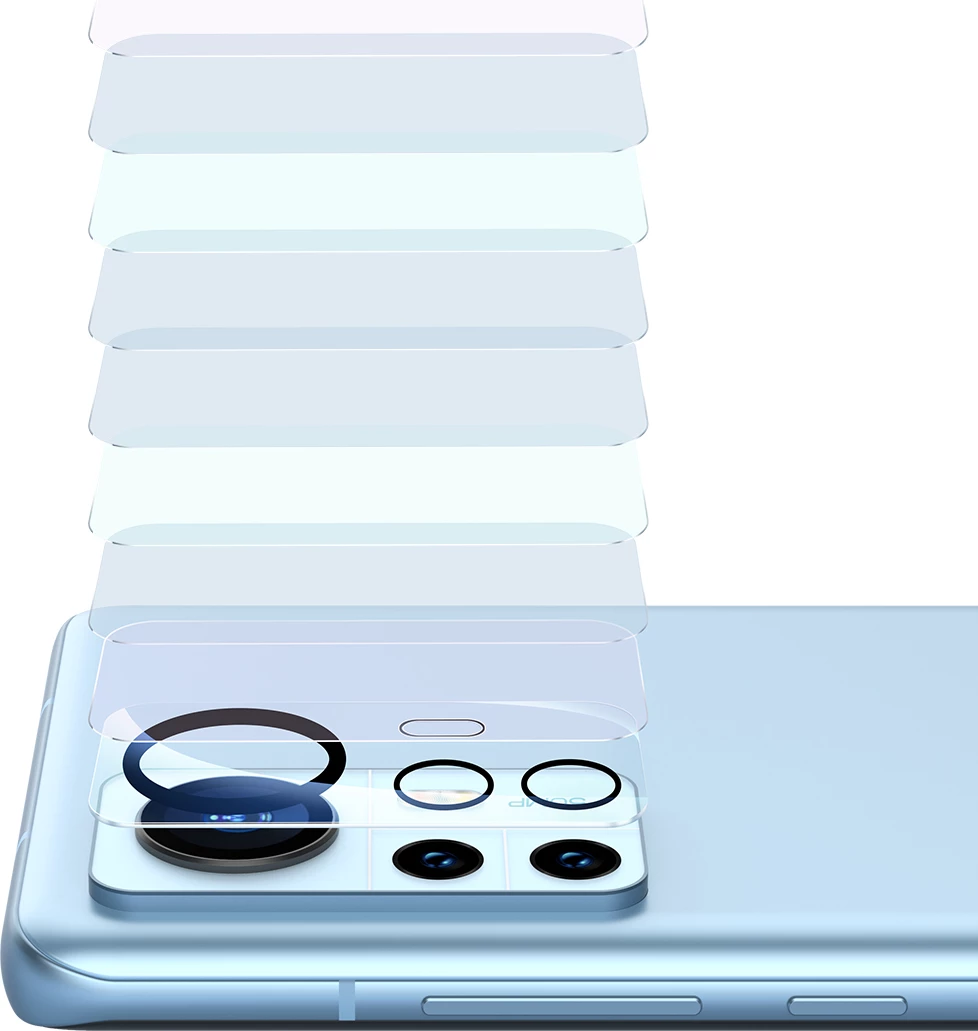 Mbrojtës kamerë Baseus për Xiaomi 12 Pro, 0.3mm, Transparent, 2 copë + set pastrimi