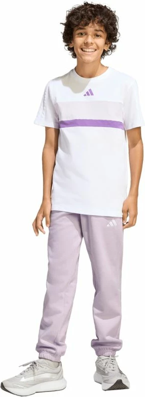 Pantallona për fëmijë adidas Essentials KS2958, vjollcë [Madhësia: 140 cm]
