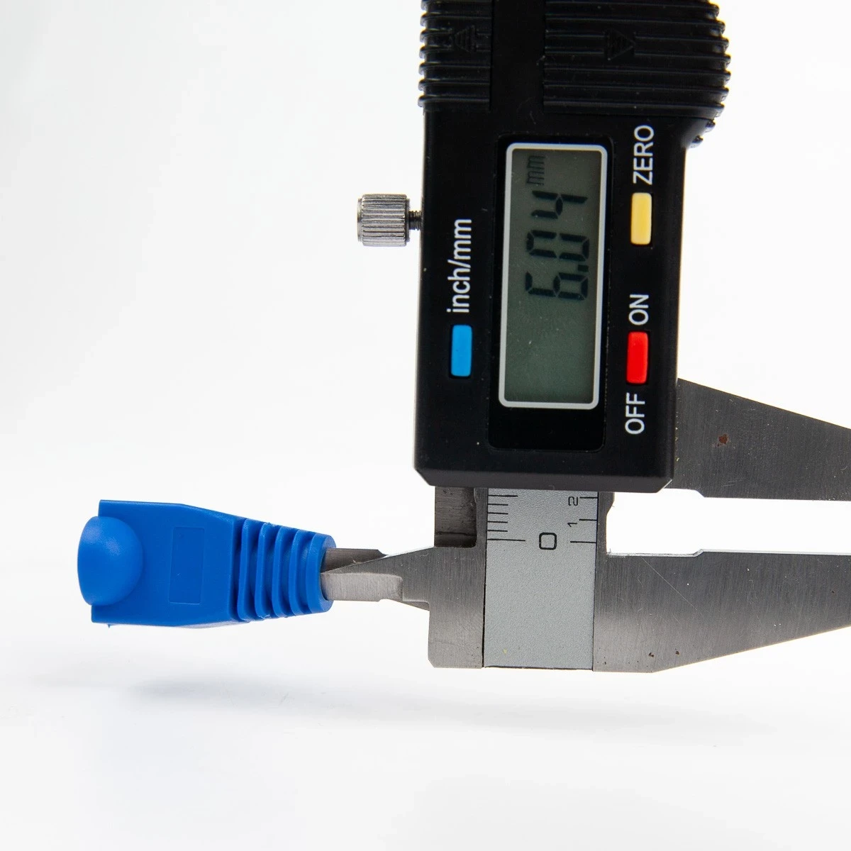 Mbështjellës RJ45 Unitek, 6 mm, 100 copë, e bardhë