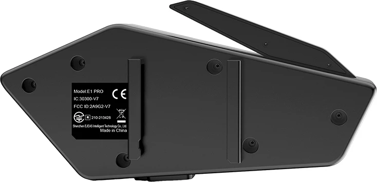 Kufje Bluetooth për helmetë EJEAS E1PRO, e zezë