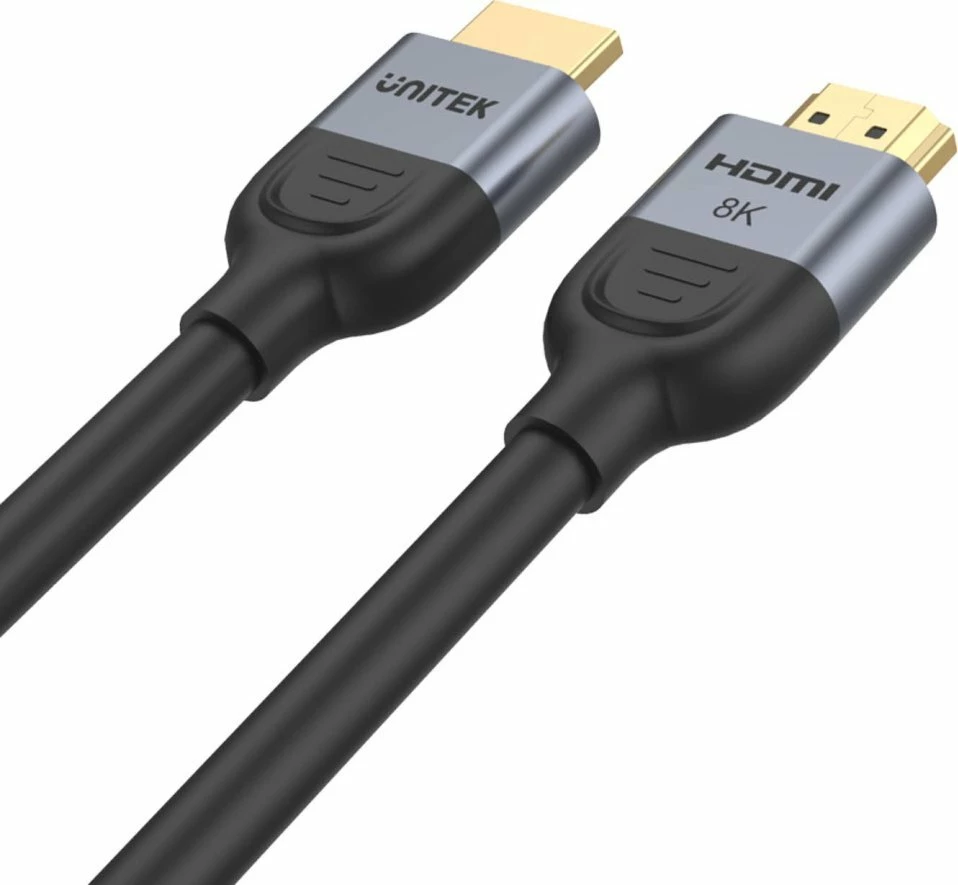 Kabllo HDMI Unitek C11086GY01-1.5M HDMI 2.1 8K 1.5m, e zezë