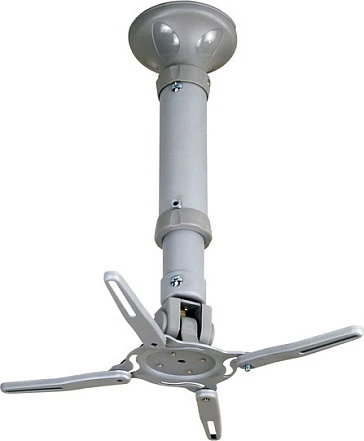 Mbajtëse tavani për projektor VALUE, teleskopike, tub deri 190 cm, 11.5 kg, gri