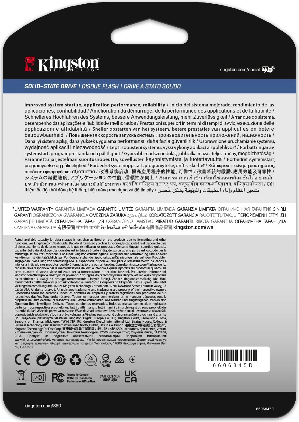 SSD Kingston DC600M 480GB, 2.5", 560 MB/s