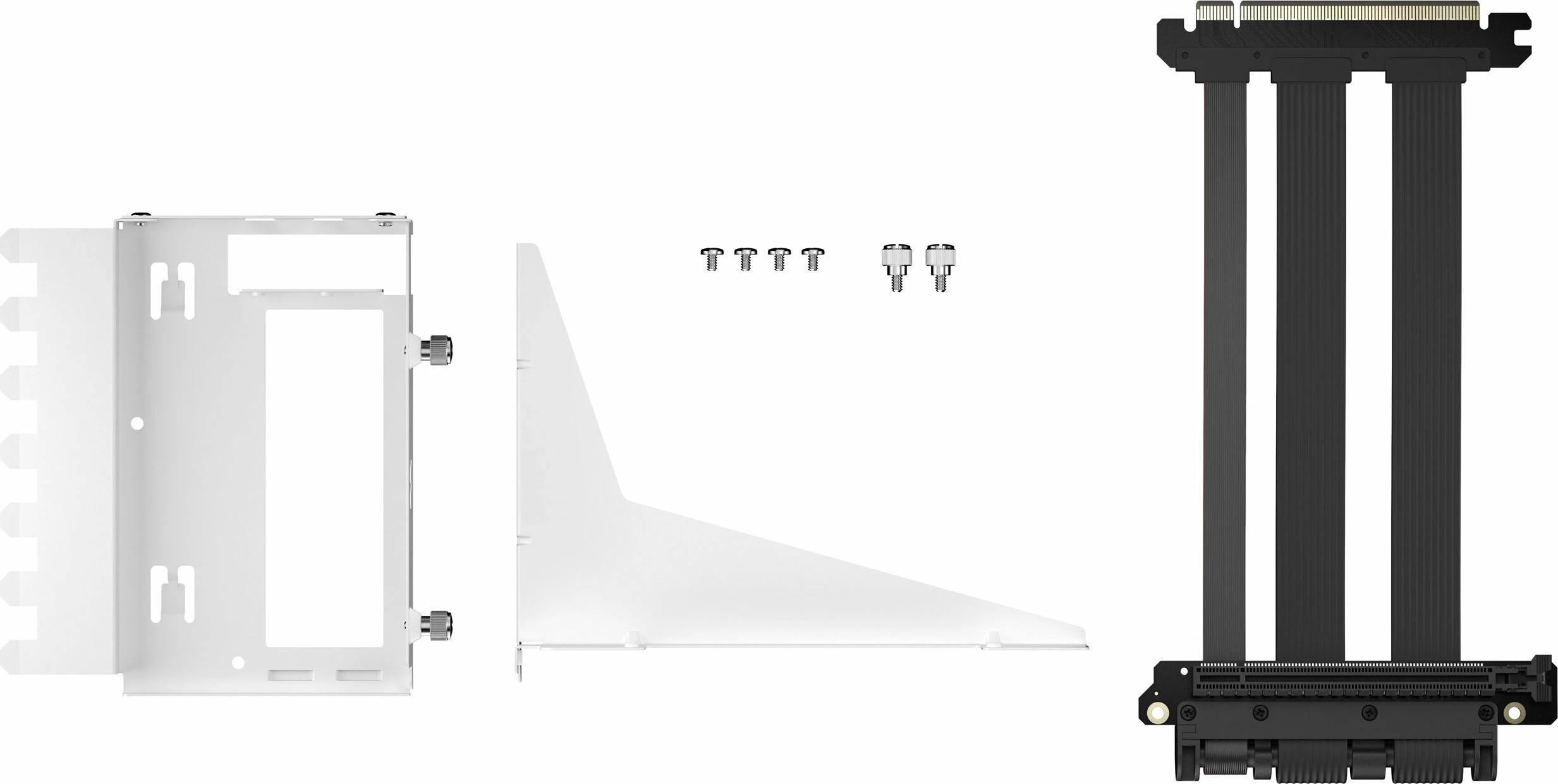 Adapter riser PCIe për kartelë grafike Fractal Design Flex 2, PCIe 4.0 x16