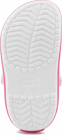 Atlete fëmijësh Crocs Crocband Kids Clog, të bardha/rozë