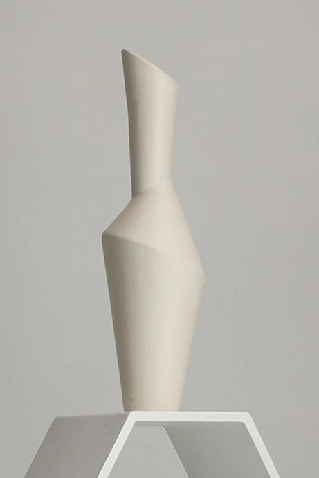 Vazo dekorative Evila Originals, BSI227, e bardhë, 32cm