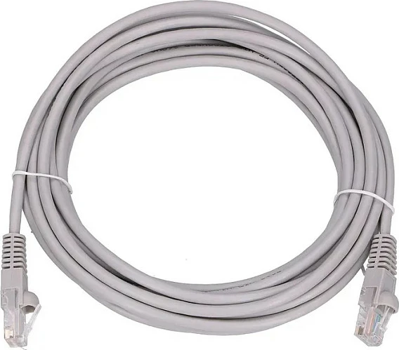 Kabllo LAN Extralink Cat5e UTP 5m, RJ-45, bakër, gri
